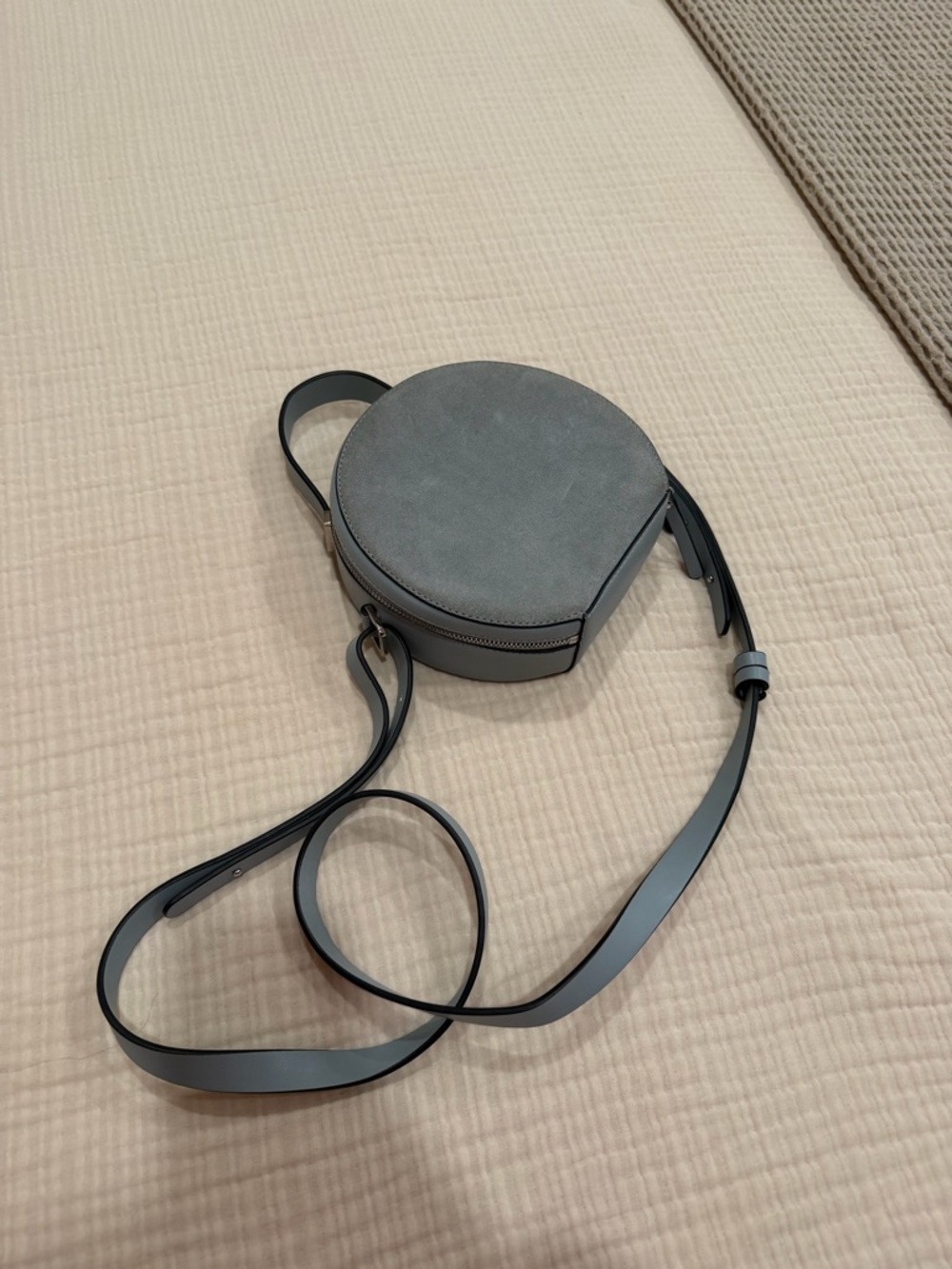 French connection Round Slate blue Crossbody Bag